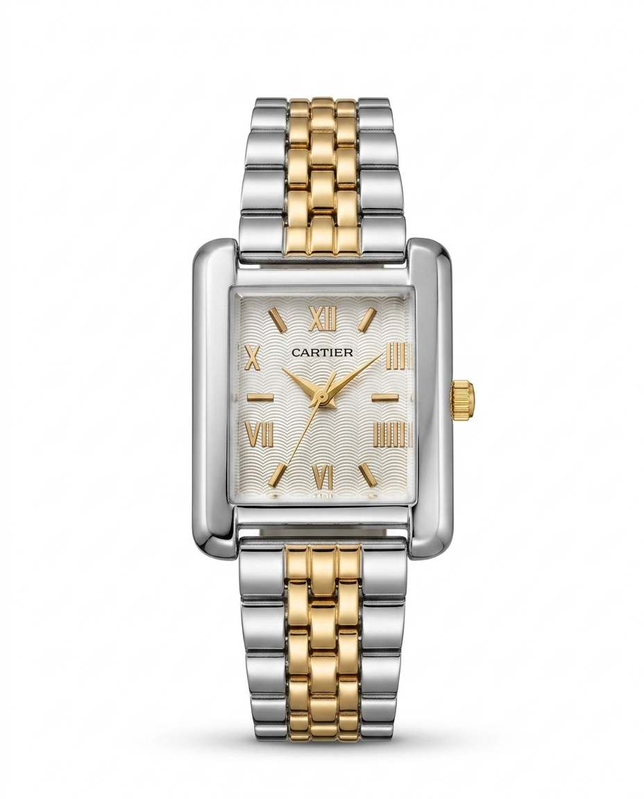 MTL081 - CARTIER Premium Metal Band Watch for Women
