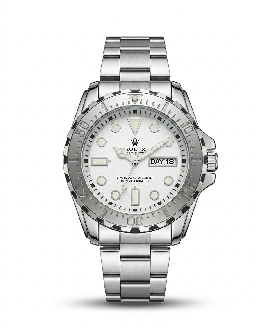 MTL049 - Rolex Luxury Stainless Steel Watch ñ Timeless Elegance & Prestige for Men