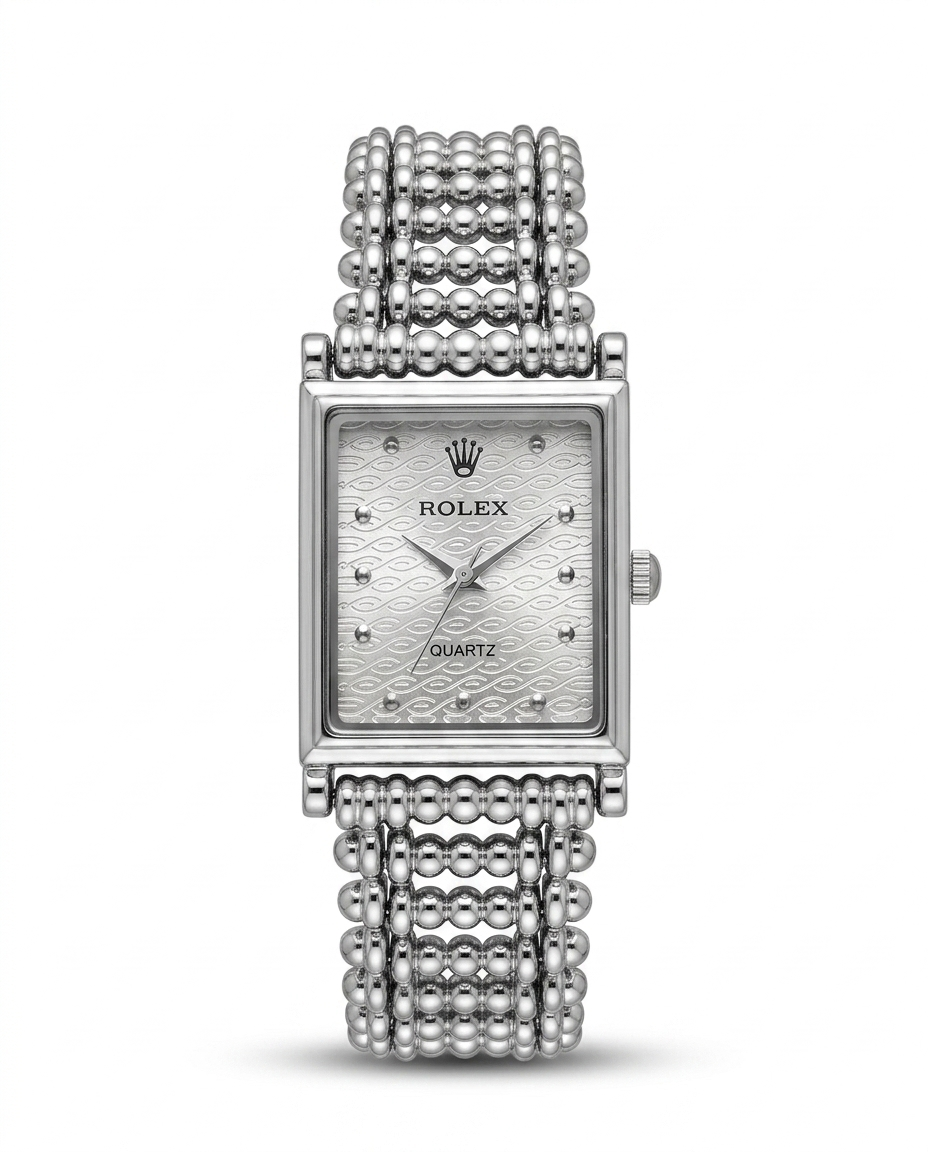 MTL087 - ROLEX Classic Stainless Steel Watch for Women