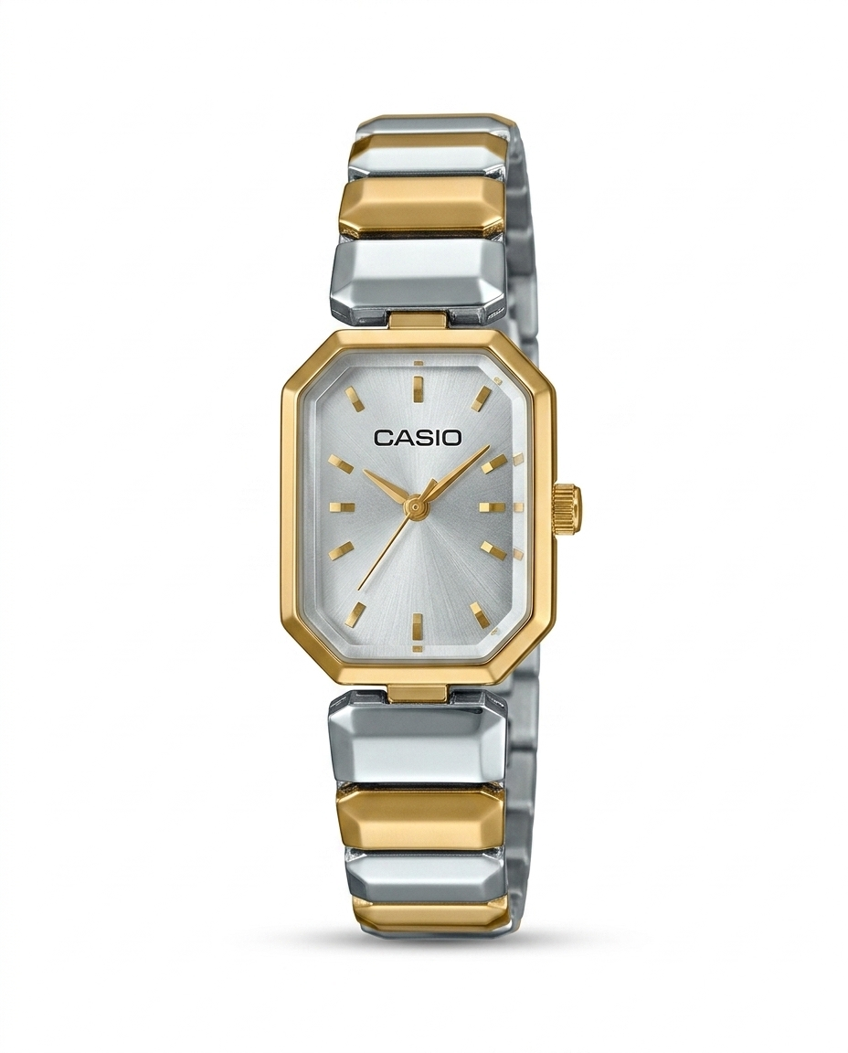 MTL064 - CASIO Stylish Metal Strap Watch for Women