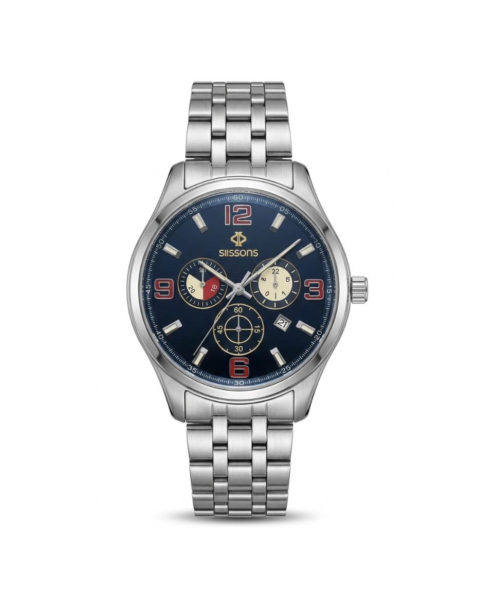 MTL014 - METAL ANALOG WATCH FOR MEN