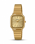 MTL029 - Casio Elegant Steel Watch – Minimal Design for Women