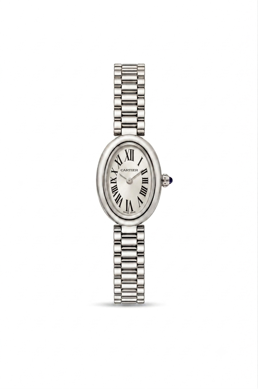 MTL102 - CARTIER Stylish Metal Strap Watch for Women