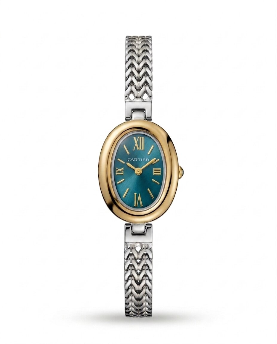 MTL101 - CARTIER Premium Metal Band Watch for Women