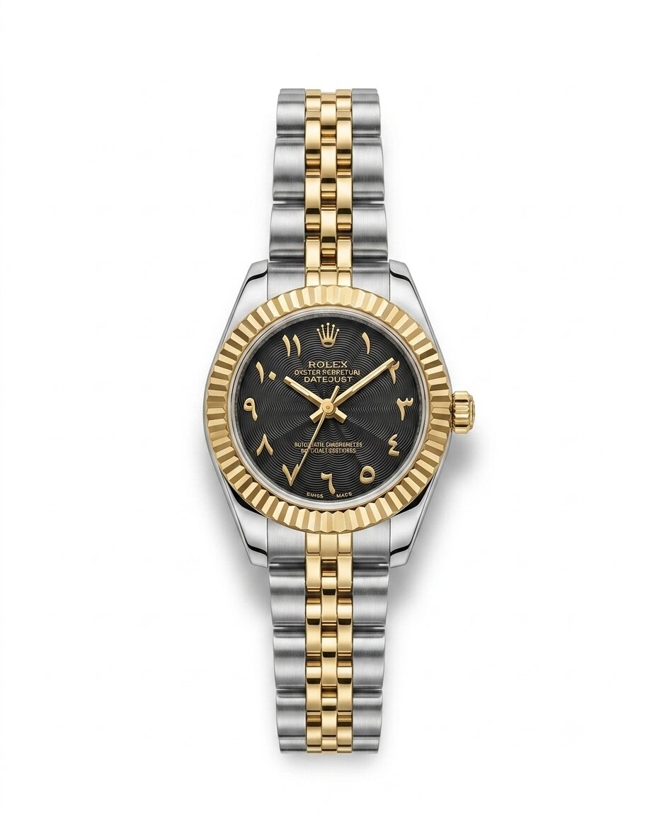 MTL096 - ROLEX Classic Stainless Steel Watch for Women