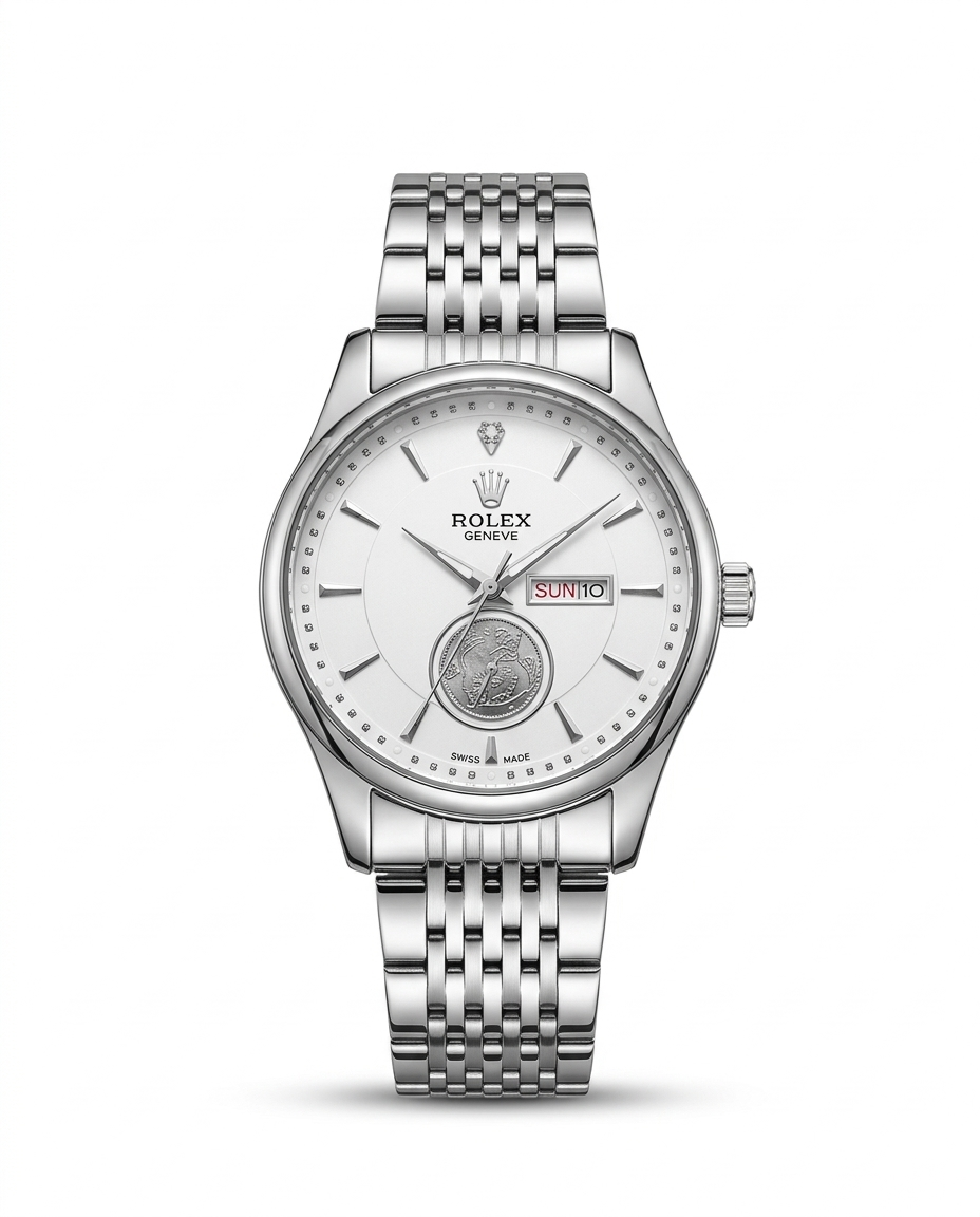 MTL036 - Rolex Luxury Stainless Steel Watch – Elegant Design for Men