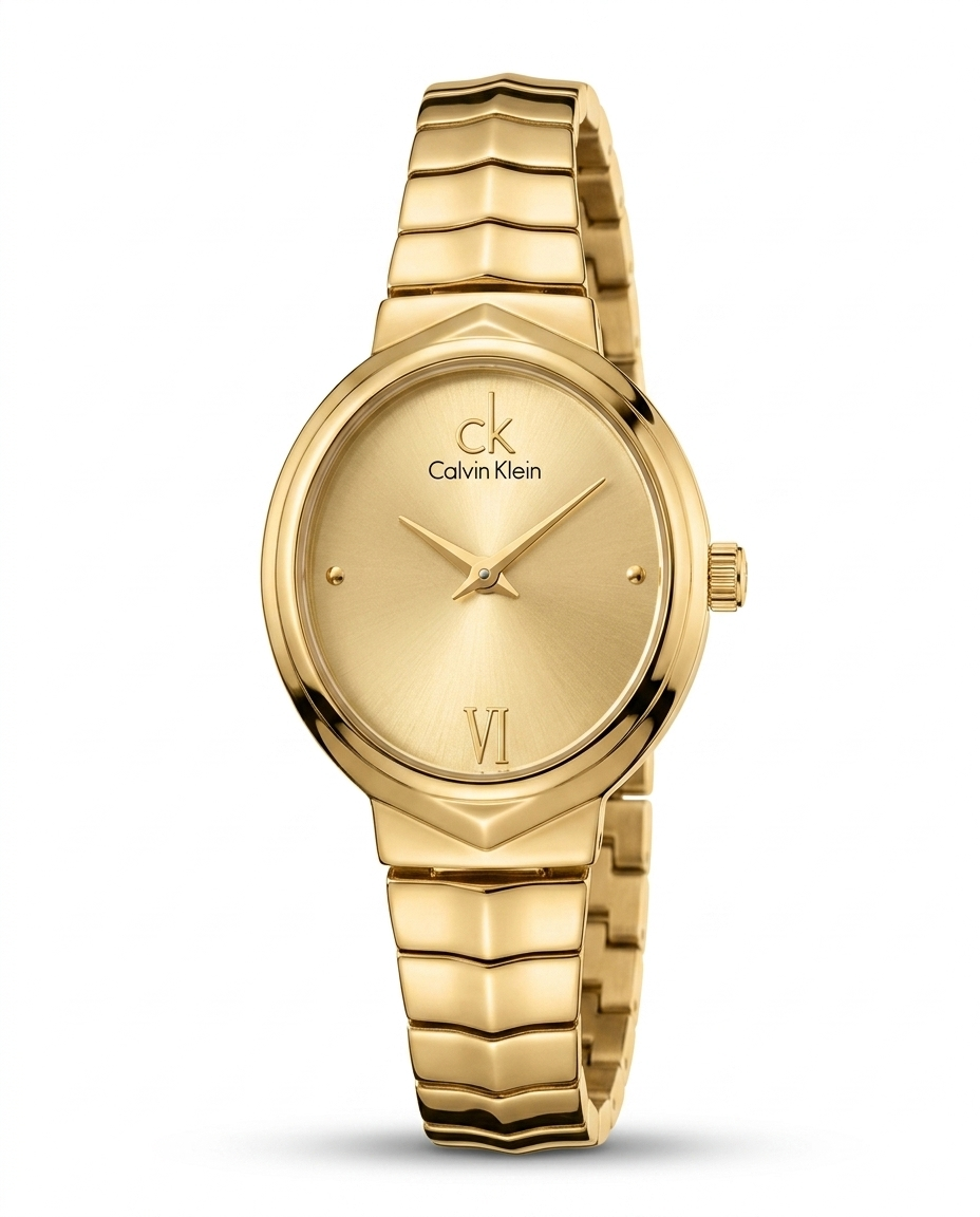 MTL073 - CALVIN KLEIN Stylish Stainless Steel Watch for Women