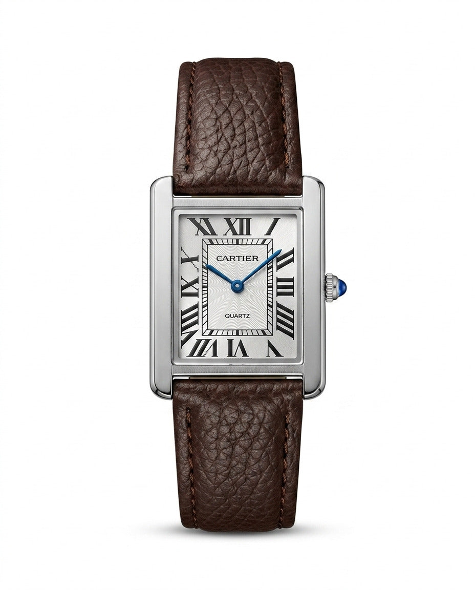 LTH030 - Cartier Leather Watch Luxury Elegant Design For Men
