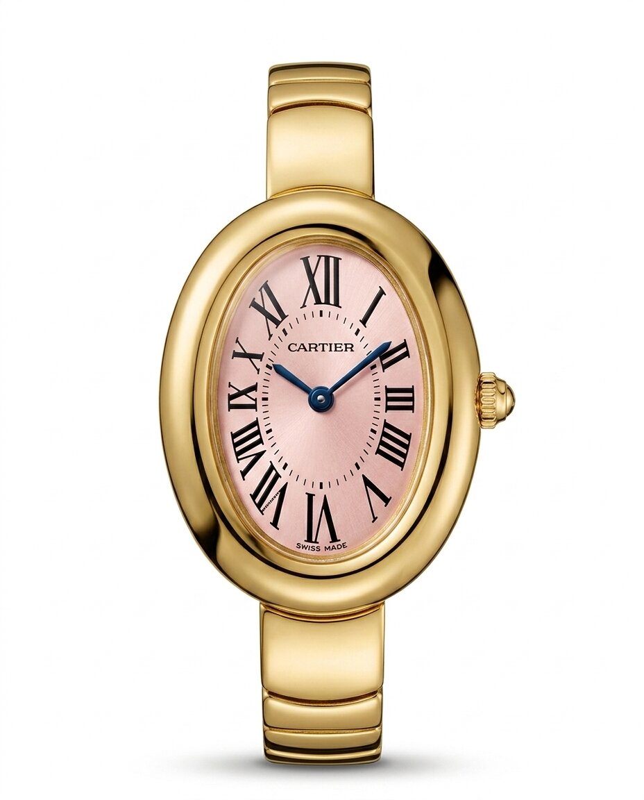 MTL090 - CARTIER Stylish Metal Strap Watch for Women