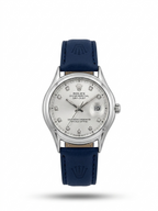 LTH026 - Rolex Leather Strap Watch – Refined Luxury for Men
