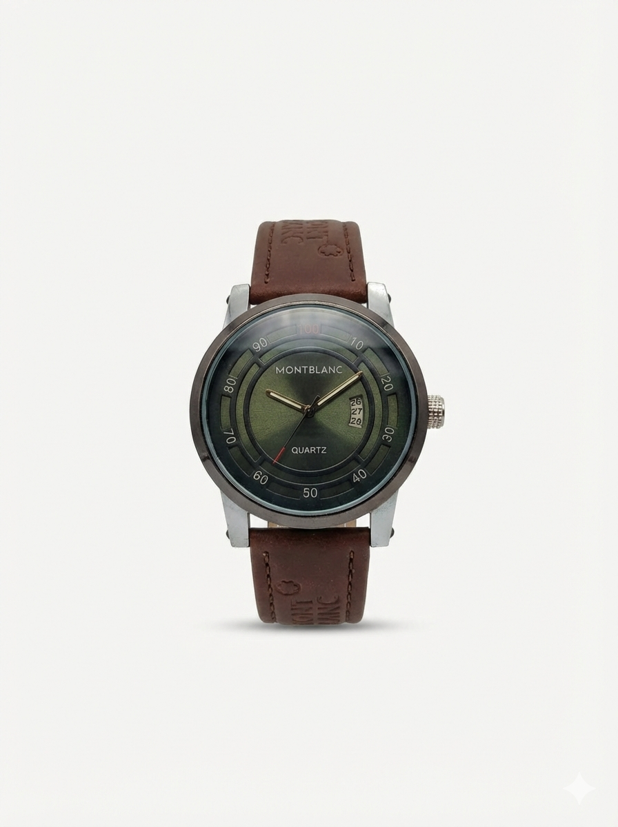 LTH006 - LEATHER ANALOG WATCH FOR MEN