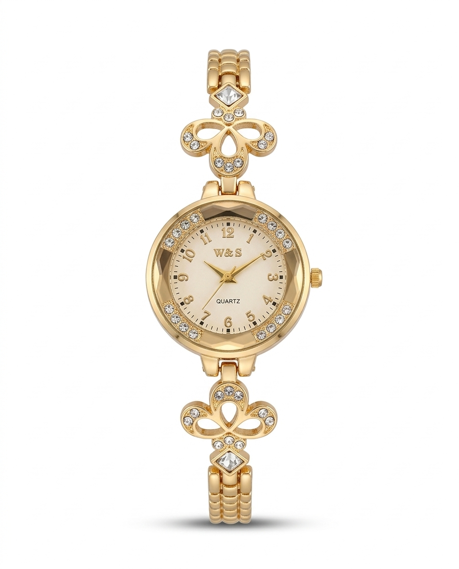 MTL006 - METAL ANALOG WATCH FOR WOMEN