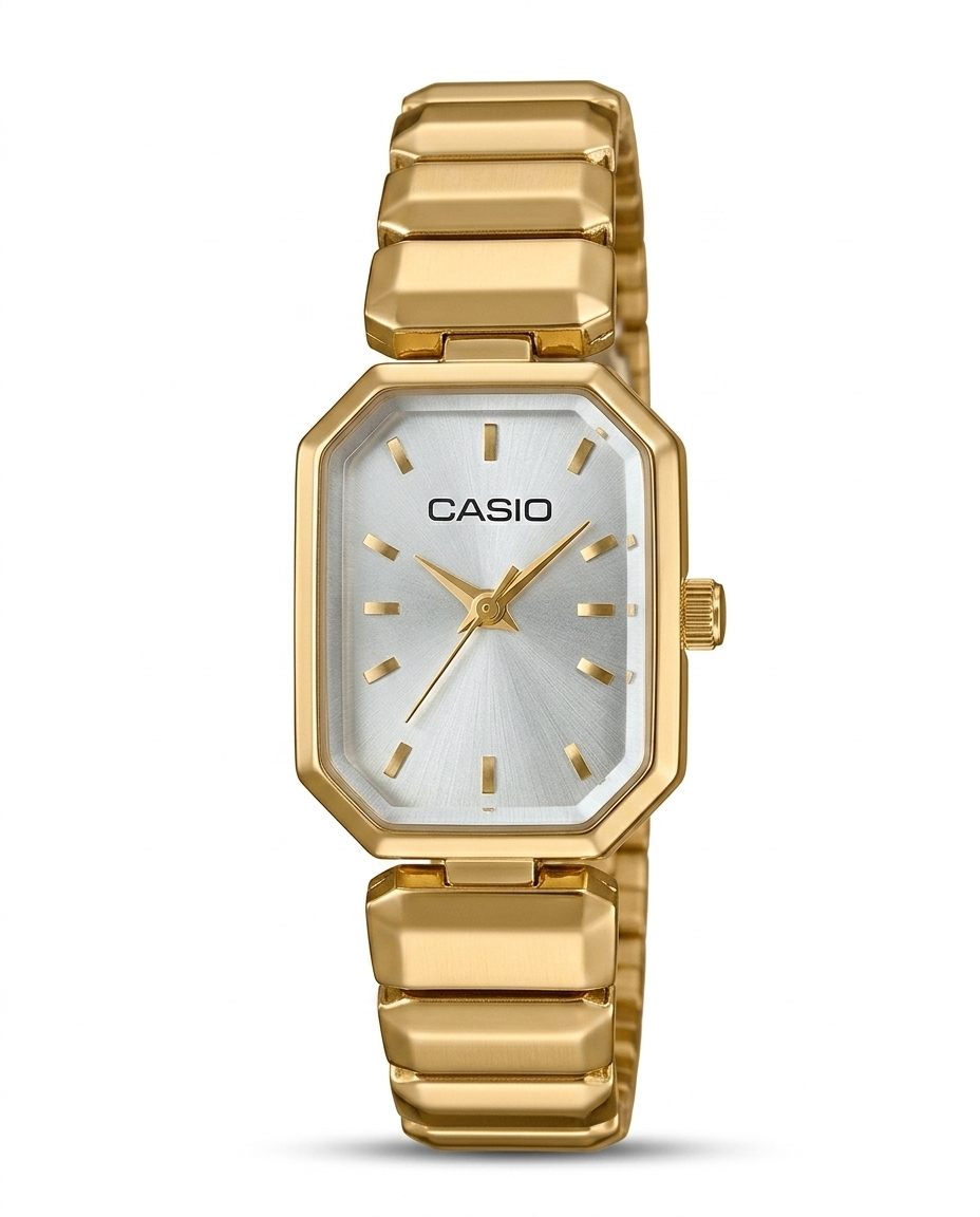 MTL064 - CASIO Stylish Metal Strap Watch for Women