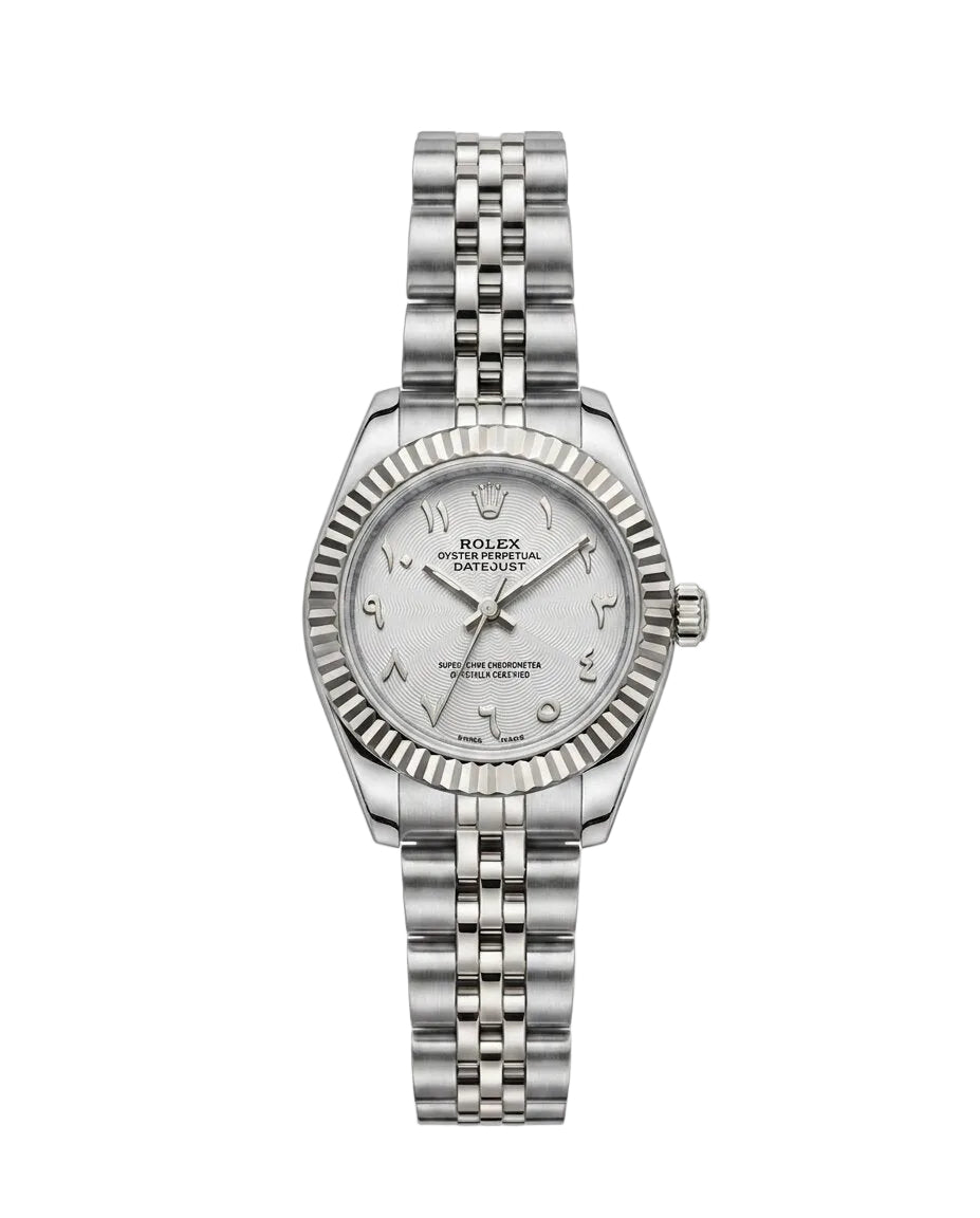 MTL096 - ROLEX Classic Stainless Steel Watch for Women