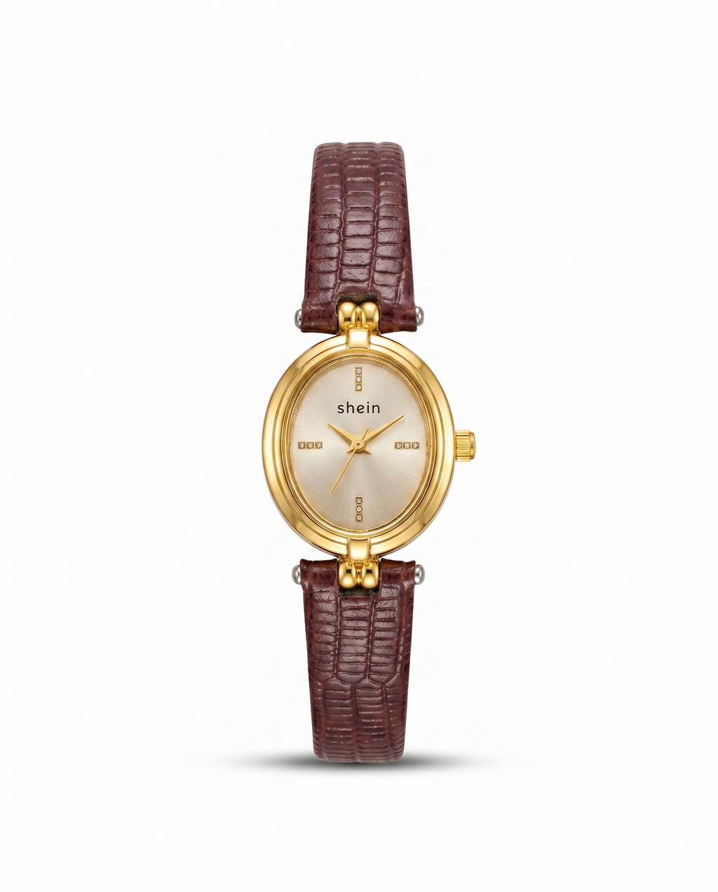 LTH015 - Shein Stylish Leather Strap Watch for Women