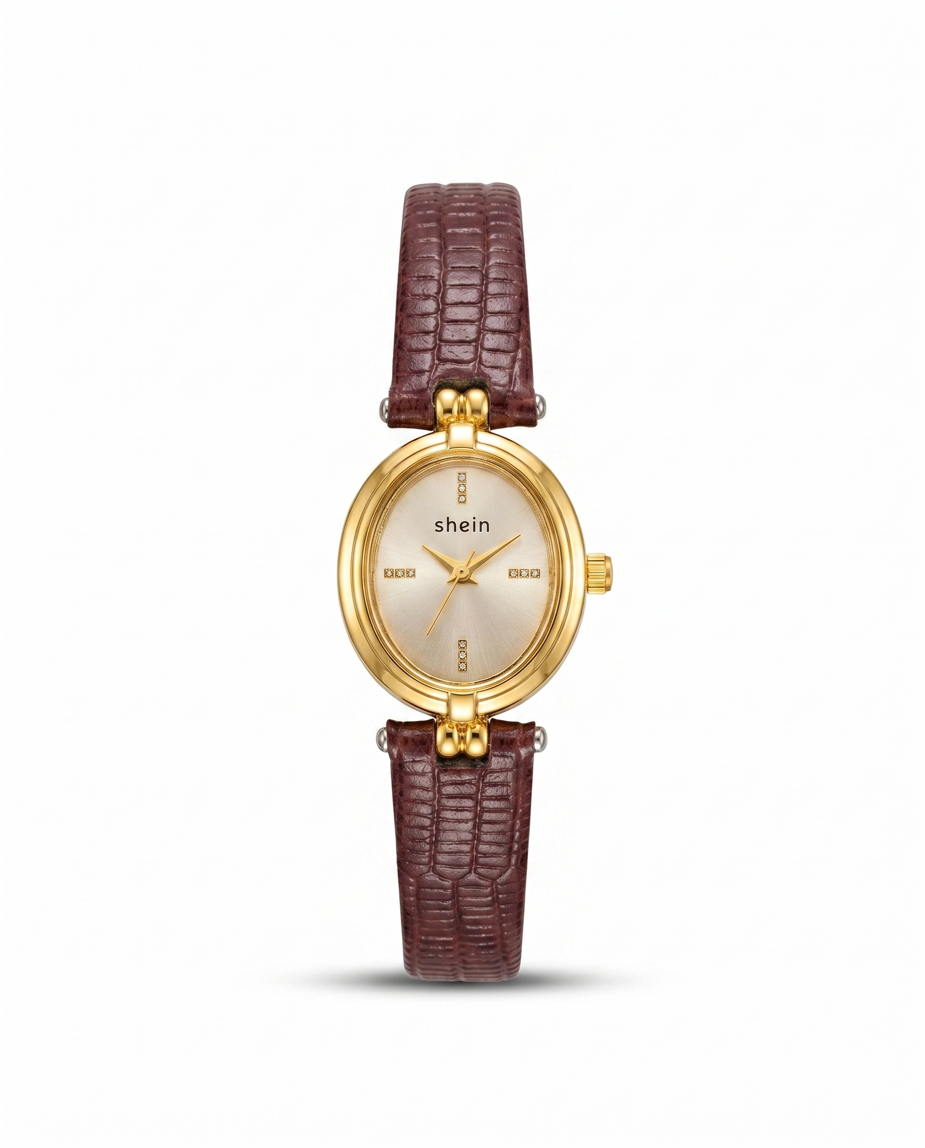 LTH015 - Shein Stylish Leather Strap Watch for Women