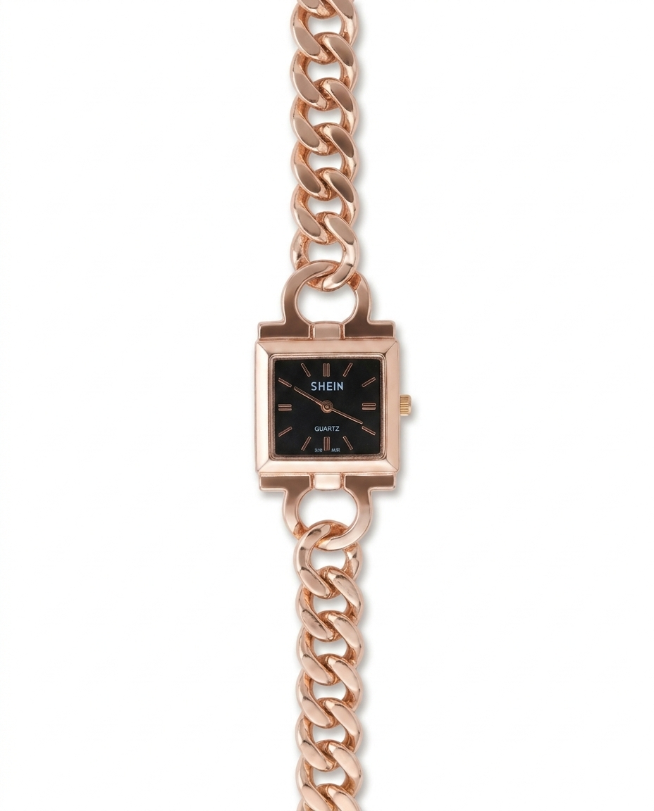 MTL044 - METAL ANALOG WATCH FOR WOMEN