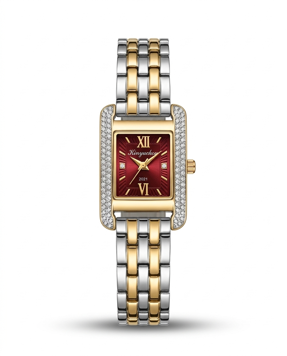 MTL052 - METAL ANALOG WATCH FOR WOMEN