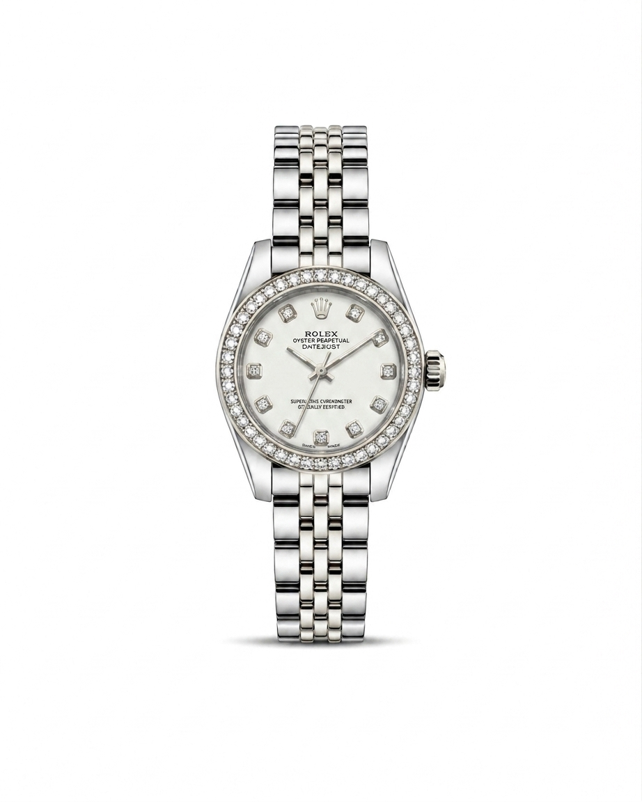 MTL094 - ROLEX Classic Stainless Steel Watch for Women
