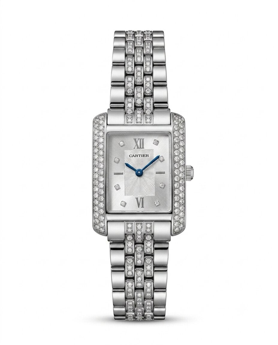 MTL095 - CARTIER Stylish Metal Strap Watch for Women