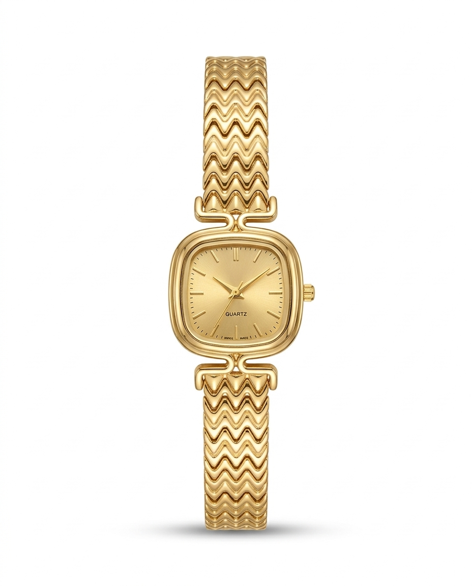 MTL030 - METAL ANALOG WATCH FOR WOMEN