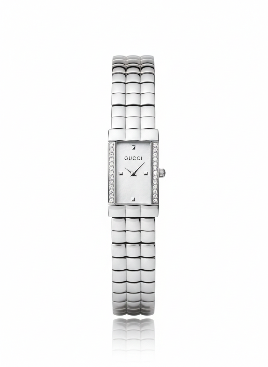 MTL004 - Luxury Rectangular Women’s Watch - Crystal Bracelet