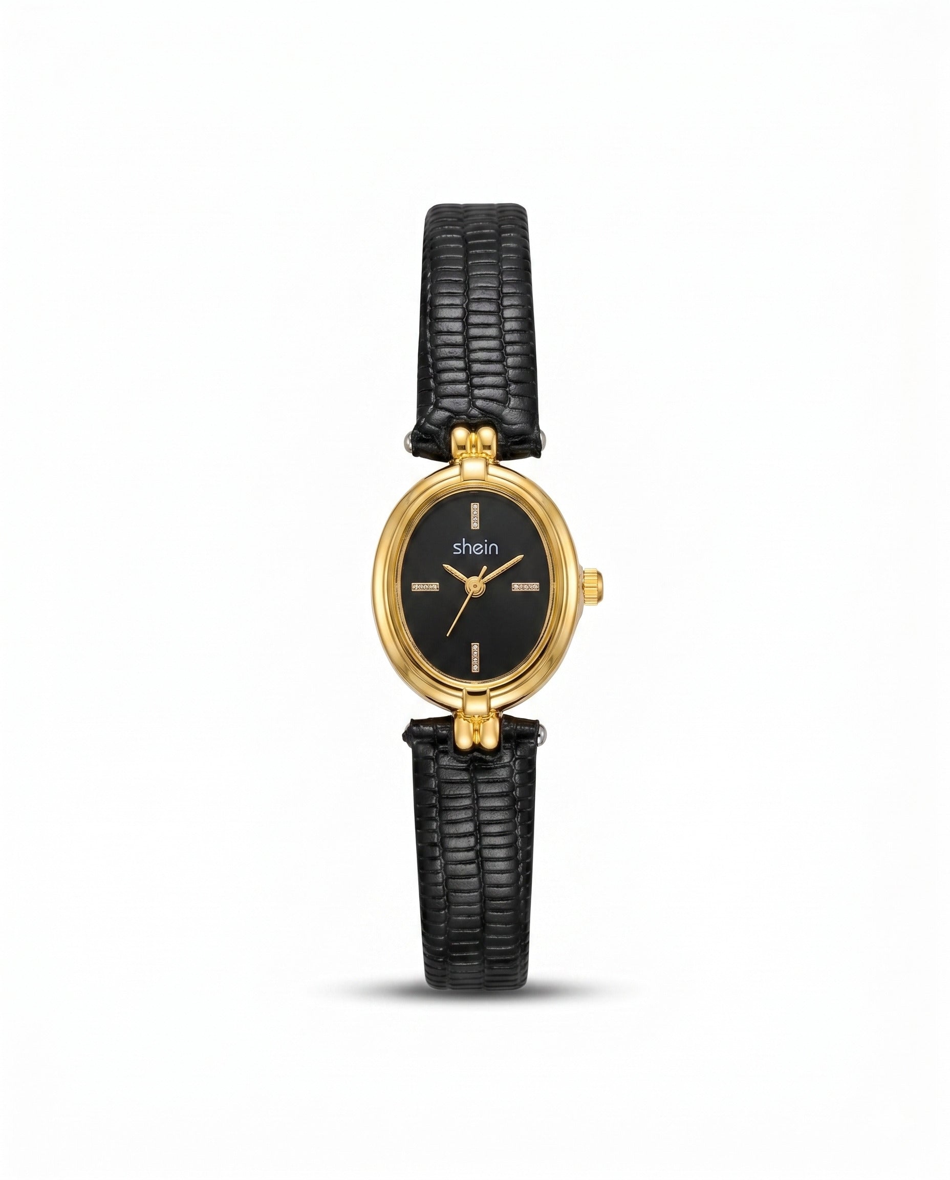 LTH015 - Shein Stylish Leather Strap Watch for Women