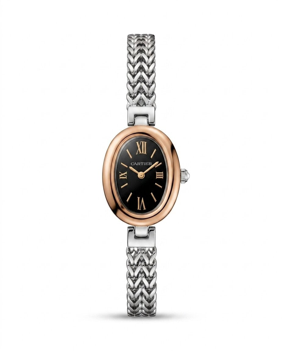 MTL101 - CARTIER Premium Metal Band Watch for Women