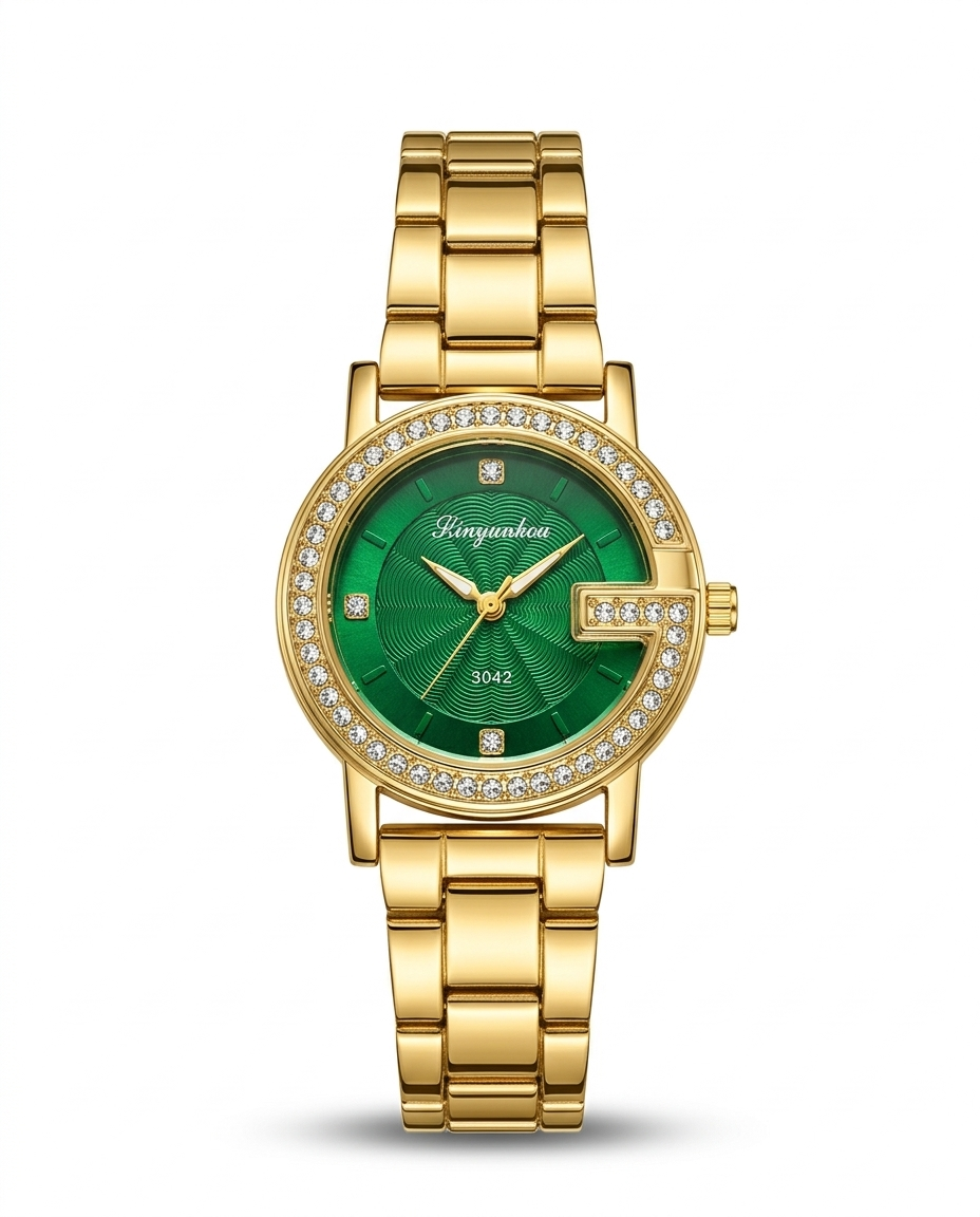 MTL054 - METAL ANALOG WATCH FOR WOMEN