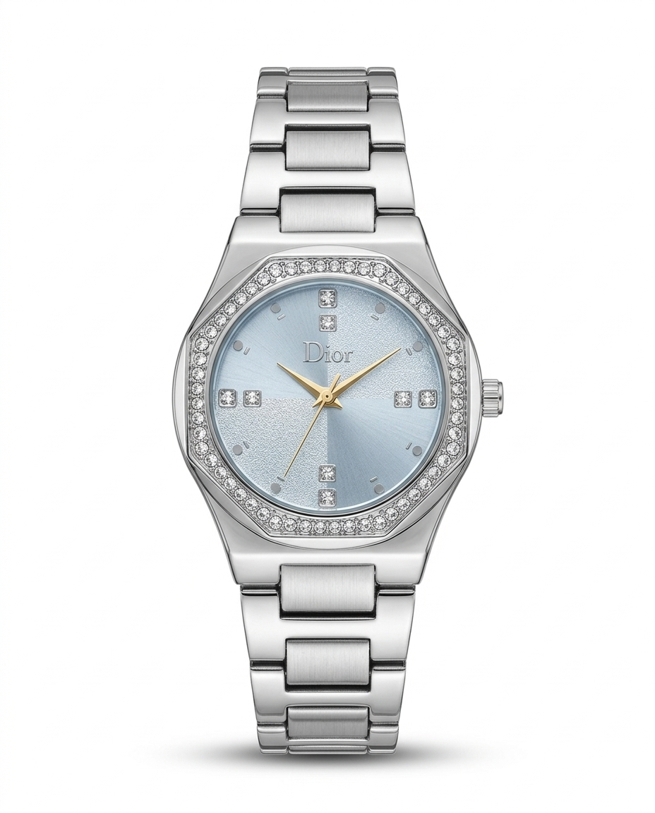 MTL055 - METAL ANALOG WATCH FOR WOMEN
