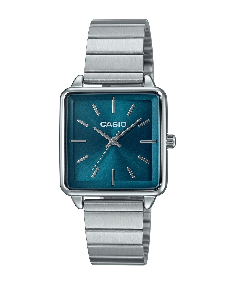 MTL047 - Casio Stainless Steel Watch – Simple & Elegant Design for Women