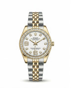 MTL097 - ROLEX Classic Stainless Steel Watch for Women