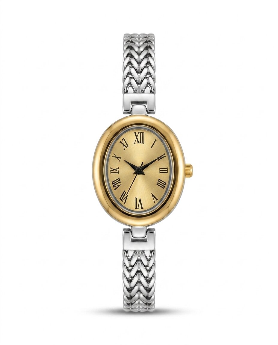 MTL101 - CARTIER Premium Metal Band Watch for Women