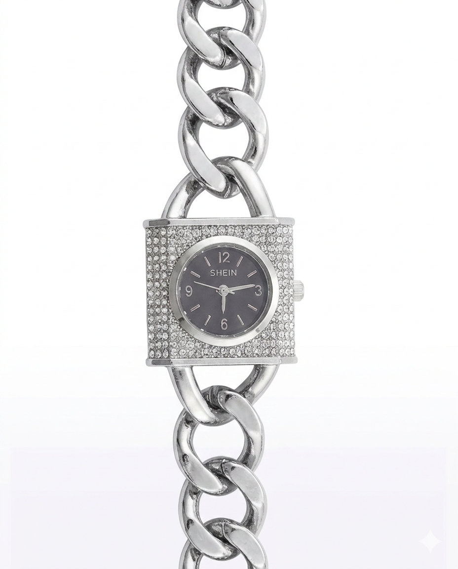 MTL038 - METAL ANALOG WATCH FOR WOMEN