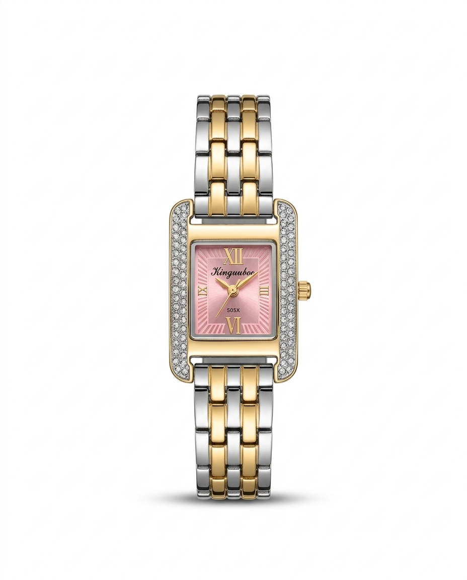 MTL052 - METAL ANALOG WATCH FOR WOMEN