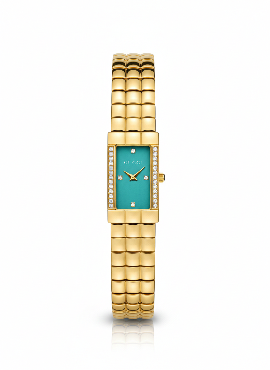 MTL004 - Luxury Rectangular Women’s Watch - Crystal Bracelet
