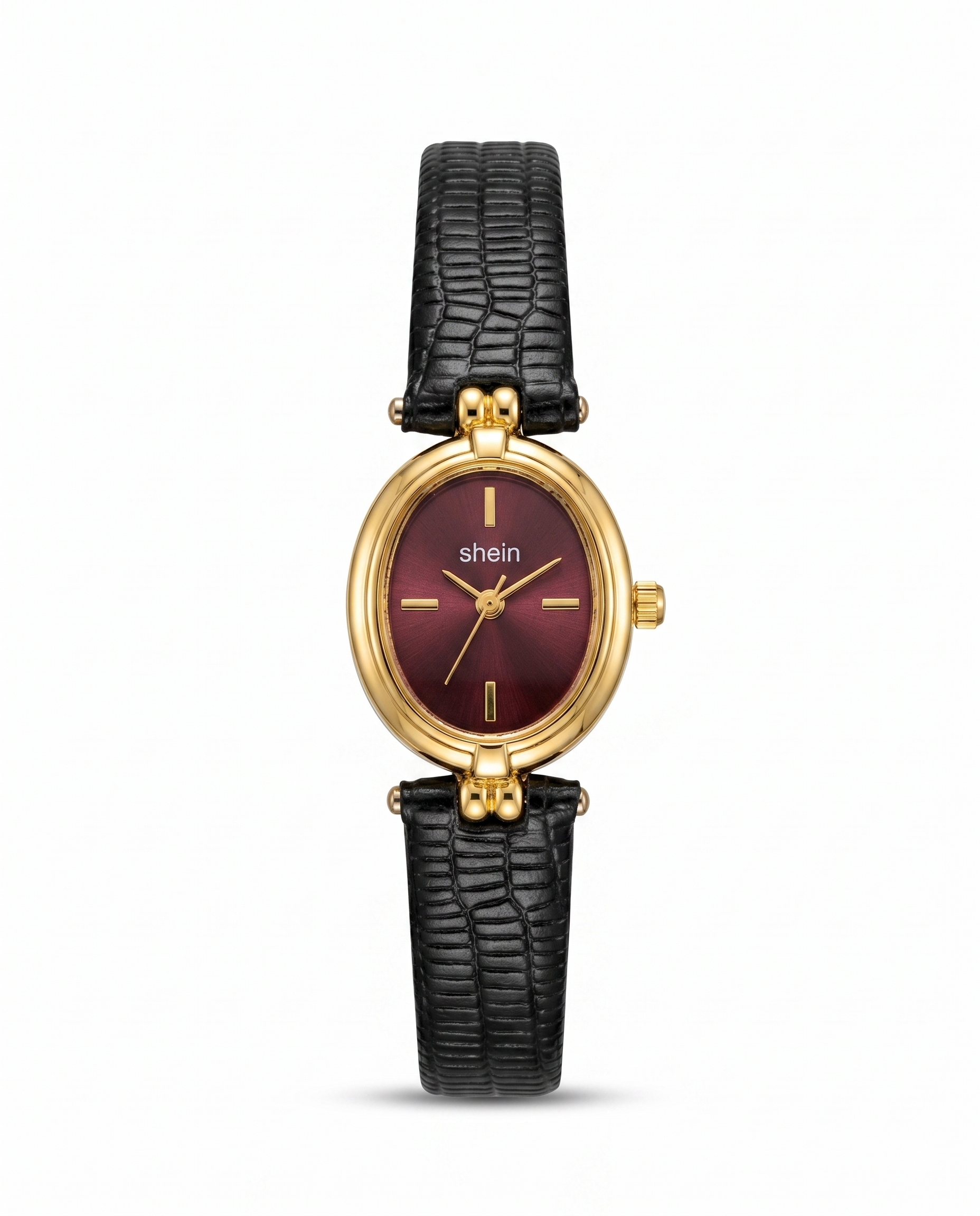 LTH015 - Shein Stylish Leather Strap Watch for Women