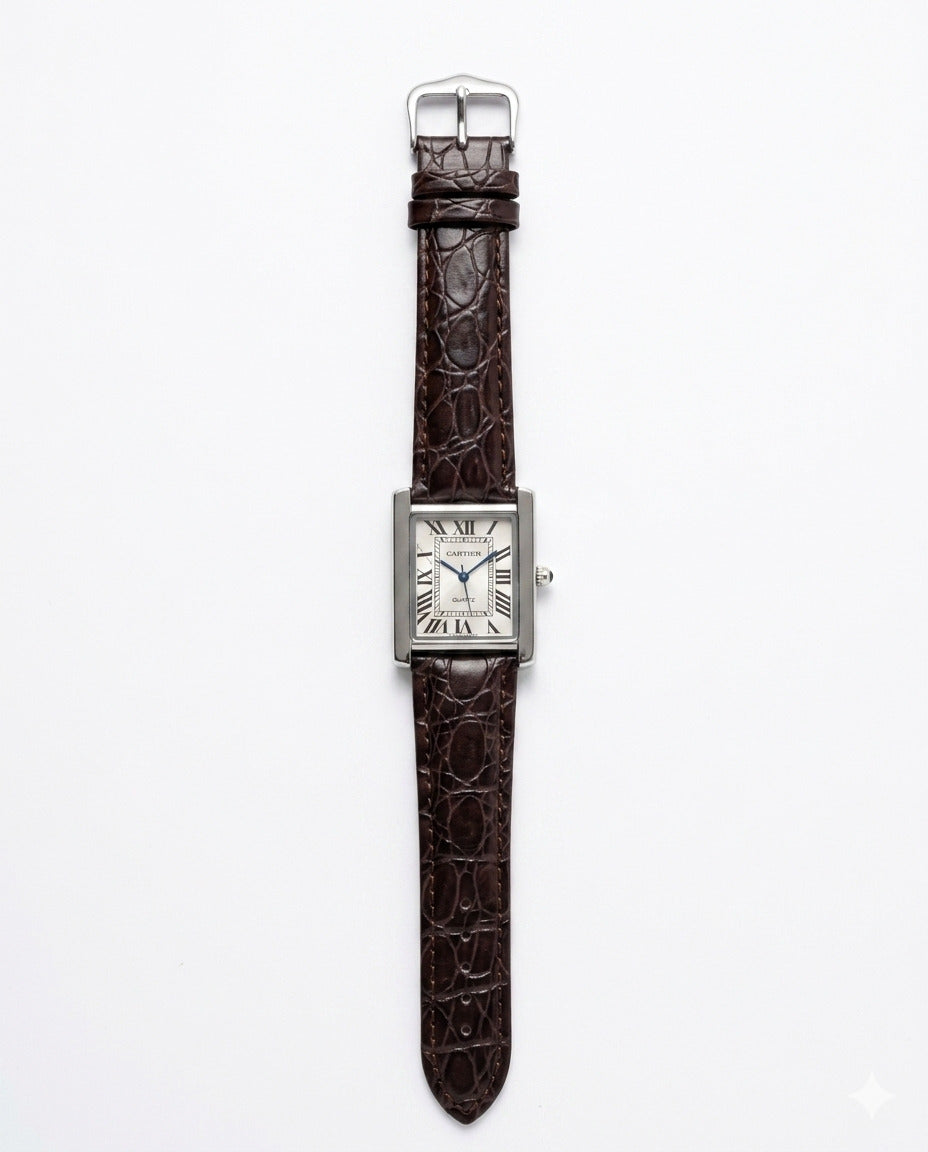 LTH030 - Cartier Leather Watch Luxury Elegant Design For Men