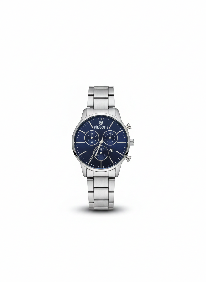MTL016 - METAL ANALOG WATCH FOR MEN