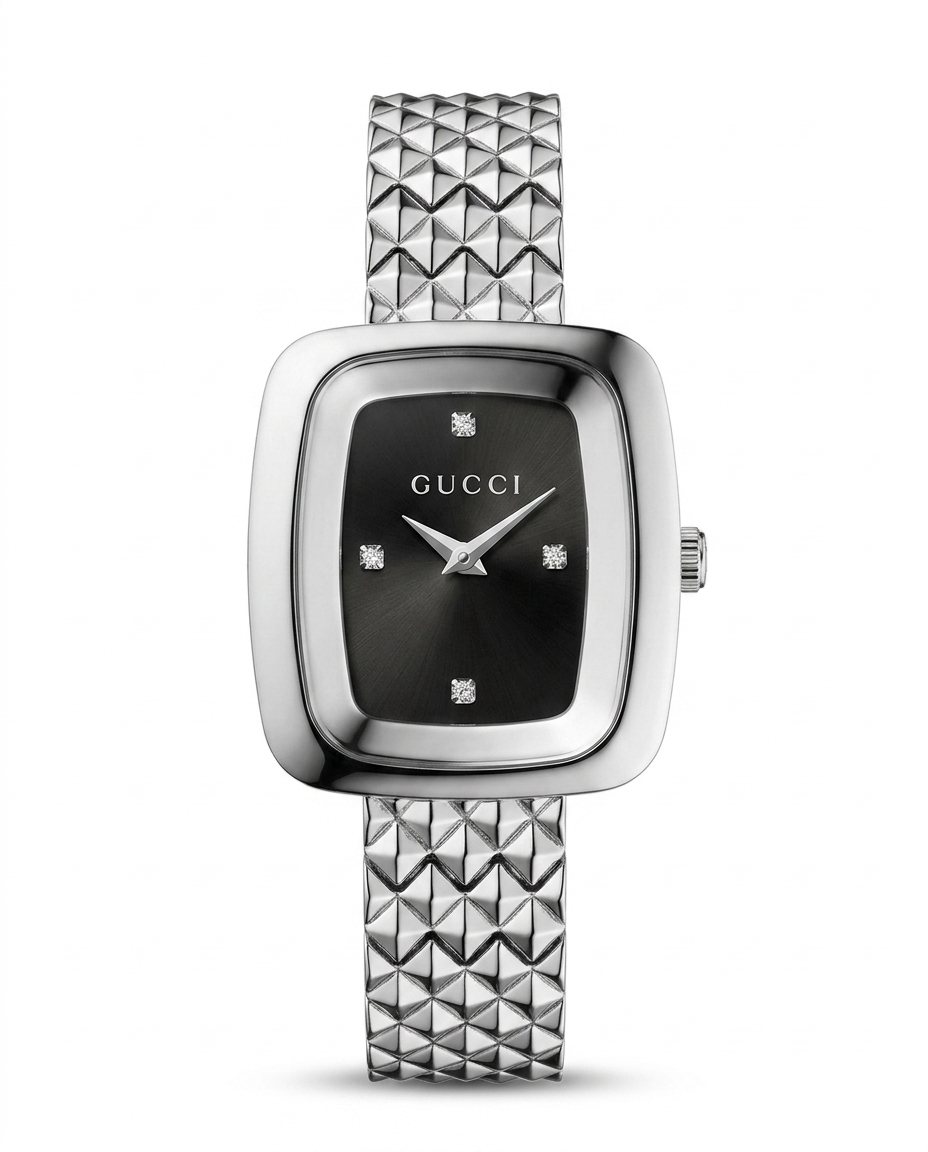 MTL061 - Gucci Premium Metal Watch – Iconic Design & Modern Chic Style for Women