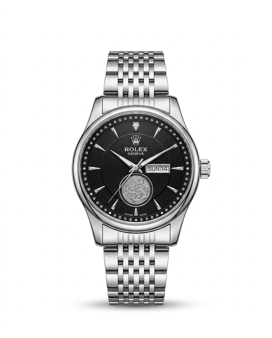 MTL036 - Rolex Luxury Stainless Steel Watch – Elegant Design for Men