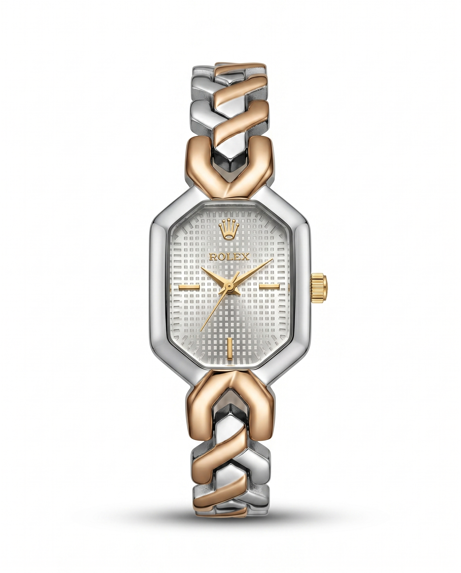 MTL086 - ROLEX Luxury Casual Metal Watch for Women