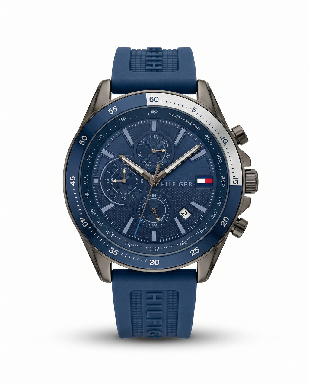RBR011 - Tommy Hilfiger Rubber Strap Watch Modern Style For Men