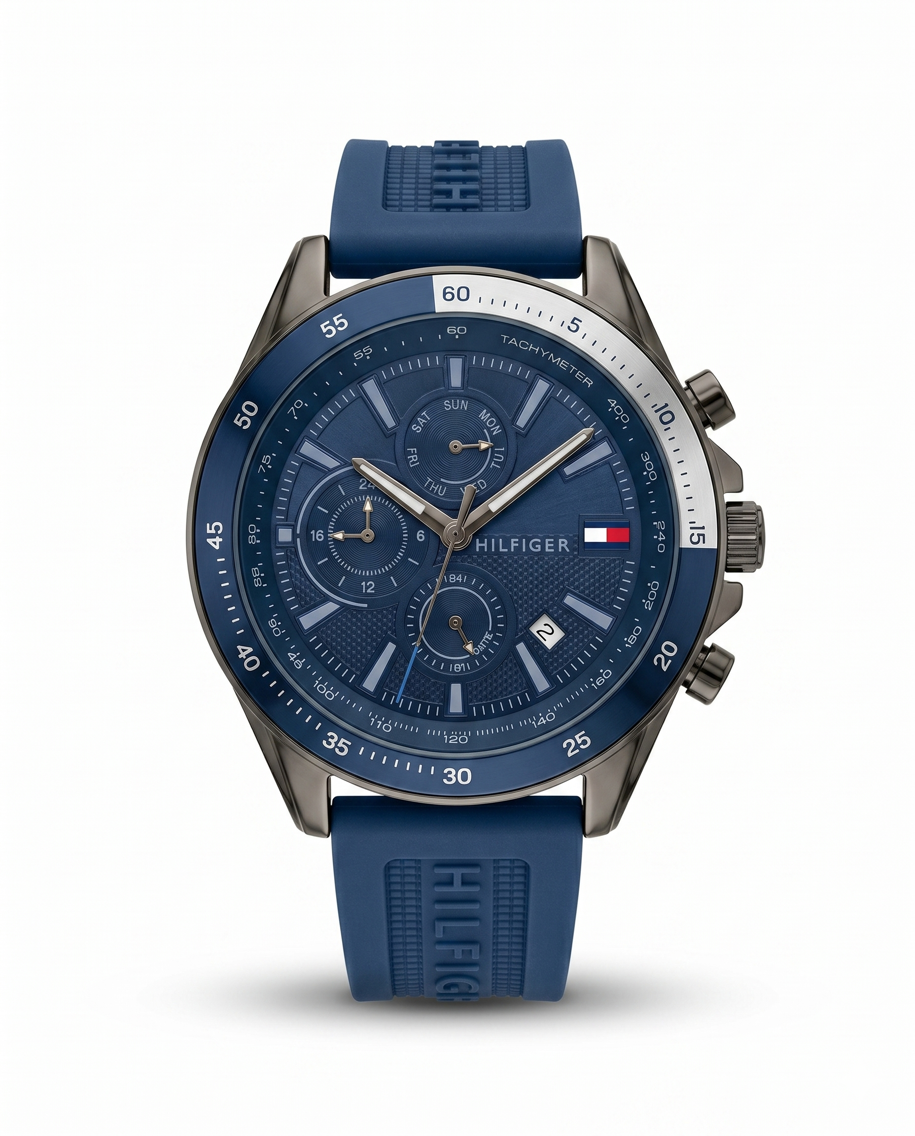 RBR011 - Tommy Hilfiger Rubber Strap Watch Modern Style For Men