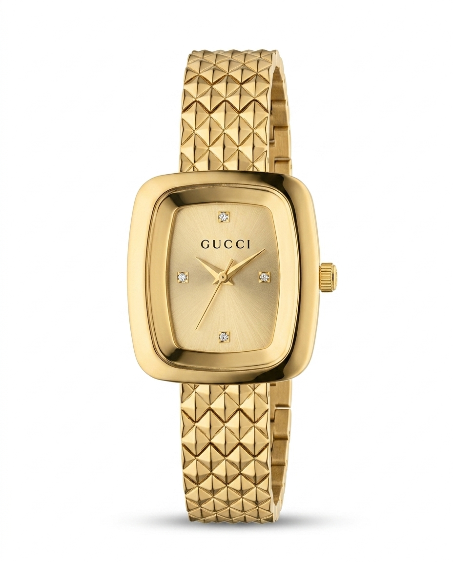 MTL061 - Gucci Premium Metal Watch – Iconic Design & Modern Chic Style for Women