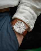 LTH026 - Rolex Leather Strap Watch – Refined Luxury for Men