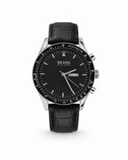 M-LTH054 - BOSS Classic Leather Strap Watch – Refined Style for Men