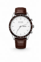 M-LTH054 - BOSS Classic Leather Strap Watch – Refined Style for Men
