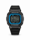 M-RBR020 - CASIO Santos-Style Tiger Print Rubber Wristwatch For Men
