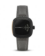 LTH007 - SEVENFRIDAY LEATHER ANALOG WATCH FOR MEN